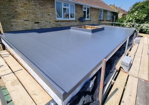 Fibreglass roofing